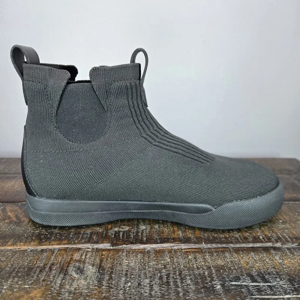 NEW Vessi Weekend Chelsea Mens Size 13 Waterproof Shoes Asphalt Black Black